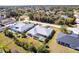 Bird's eye view of the house and surrounding neighborhood at 72 Norman St, Port Charlotte, FL 33954