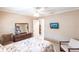 Bedroom with double bed, dresser, and sitting chair at 72 Norman St, Port Charlotte, FL 33954