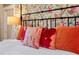 Close up of pillows on bed in main bedroom at 728 Wood St, Dunedin, FL 34698