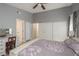 Main bedroom with double closets and en-suite bathroom at 735 Bonnie Blvd, Palm Harbor, FL 34684