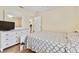 Bedroom with white dresser and a bed at 10739 Bamboo Rod Cir, Riverview, FL 33569