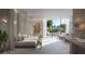 Relaxing spa with comfortable loungers and city views at 1101 E Jackson St # 1821, Tampa, FL 33602