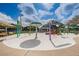 splash pad with various water features at 1120 Idlewild N Dr, Dunedin, FL 34698