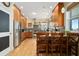 Bright kitchen featuring stainless steel appliances at 1205 Gulf Way, St Pete Beach, FL 33706