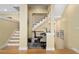 Convenient upstairs office nook nestled between staircases at 1205 Gulf Way, St Pete Beach, FL 33706