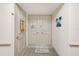 Shared entryway with beach-themed decor at 1400 Gulf Blvd # 308, Clearwater, FL 33767