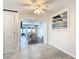 Open concept dining area with access to a relaxing patio at 141 Singapore Rd, Punta Gorda, FL 33950