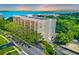 Aerial view of condo building near the water at 220 Belleview Blvd # 811, Belleair, FL 33756