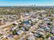 Aerial view showing home's location and surrounding neighborhood at 3147 Prescott N St, St Petersburg, FL 33713