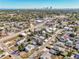 Wide aerial view of the property and surrounding area at 3147 Prescott N St, St Petersburg, FL 33713