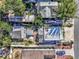 Aerial view showing home, yard, and neighborhood context at 3147 Prescott N St, St Petersburg, FL 33713