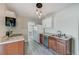 Updated kitchen featuring stainless steel appliances and granite countertops at 3147 Prescott N St, St Petersburg, FL 33713