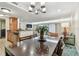 Dining area seamlessly connects to the kitchen and living space, enhancing the open layout at 36750 Us Highway 19 # 24209, Palm Harbor, FL 34684