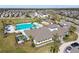 Resort-style pool with clubhouse and playground in a new community at 4654 Wild Senna Blvd, Tampa, FL 33619