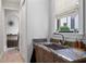 Small kitchen with granite countertop and sink at 4902 Carranza Ct, Tampa, FL 33616