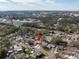 Aerial view showing home's location near Largo Middle School at 537 5Th Se St, Largo, FL 33771