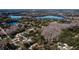 Aerial view of community with undeveloped land at 5709 Camila Song Ln, Tampa, FL 33625