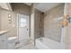 Bathroom with tub, shower, and toilet at 628 Erin Way, Brooksville, FL 34601