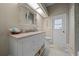 Bathroom with vanity, toilet, and shower at 628 Erin Way, Brooksville, FL 34601