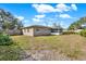 Large backyard with mature trees and plenty of space at 7095 17Th N Way, St Petersburg, FL 33702
