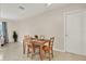 Small dining area with a wooden table and four chairs at 7095 17Th N Way, St Petersburg, FL 33702