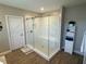 Spa-like bathroom with large walk-in shower at 8365 Capstone Ranch Dr, New Port Richey, FL 34655