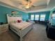 Spacious main bedroom with water views at 8365 Capstone Ranch Dr, New Port Richey, FL 34655