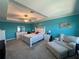 Main bedroom with water views and sitting area at 8365 Capstone Ranch Dr, New Port Richey, FL 34655