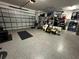 Clean and spacious garage with epoxy flooring at 8365 Capstone Ranch Dr, New Port Richey, FL 34655