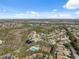 Expansive community view including pool and tennis courts at 9626 Charlesberg Dr, Tampa, FL 33635