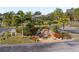 Landscaped entrance with a welcoming waterfall feature at 9790 66Th N St # 130, Pinellas Park, FL 33782