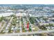 Aerial view showing home's location in a residential neighborhood near shopping at 1004 Orlando Ave, Bradenton, FL 34207