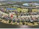 Aerial view showing home's location in a golf course community at 1031 Emerald Dunes Dr, Sun City Center, FL 33573
