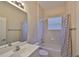 Small bathroom with a tub shower combo at 1031 Emerald Dunes Dr, Sun City Center, FL 33573