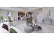Spacious living area features comfortable seating and a large window at 10825 Patoka Ter, Parrish, FL 34219