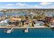 Luxury waterfront home with private dock and pool at 110 Driftwood Ln, Largo, FL 33770
