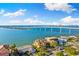 Waterfront property with bridge views at 110 Driftwood Ln, Largo, FL 33770
