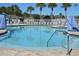 Inviting community pool with ample deck space at 1922 Echo Pond Pl, Wesley Chapel, FL 33543