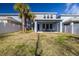 Spacious backyard, lush lawn, and privacy fence at 28818 Orange Berry Dr, Wesley Chapel, FL 33543