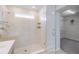 Spa-like bathroom with walk-in shower and access to closet at 28818 Orange Berry Dr, Wesley Chapel, FL 33543