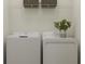 Stackable washer and dryer in the laundry room at 32037 Spiceberry St, San Antonio, FL 33576