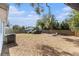 Large backyard with fire pit and ample space for parking at 3612 Phillips St, Tampa, FL 33619