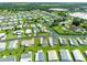 Aerial view showing home's location in community at 37622 New Horizons Blvd, Zephyrhills, FL 33541