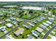 Property location view in a residential neighborhood at 37622 New Horizons Blvd, Zephyrhills, FL 33541