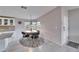 Cozy kitchen nook with a round table and chairs, perfect for casual dining at 37622 New Horizons Blvd, Zephyrhills, FL 33541