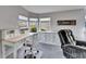 Bright home office with built-in desk and storage at 37622 New Horizons Blvd, Zephyrhills, FL 33541