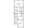 Second floor plan with primary bedroom, loft, and additional bedroom at 3818 Cat Mint St, Tampa, FL 33619