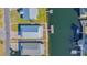 Aerial view of single-story home with water access at 4024 Centavo Ct, Hernando Beach, FL 34607