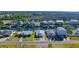 Aerial view of canal-front property with a large lot and nearby waterfront homes at 4024 Centavo Ct, Hernando Beach, FL 34607