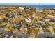 Aerial view showing home's location and neighborhood at 730 W Alda Ne Way, St Petersburg, FL 33704
